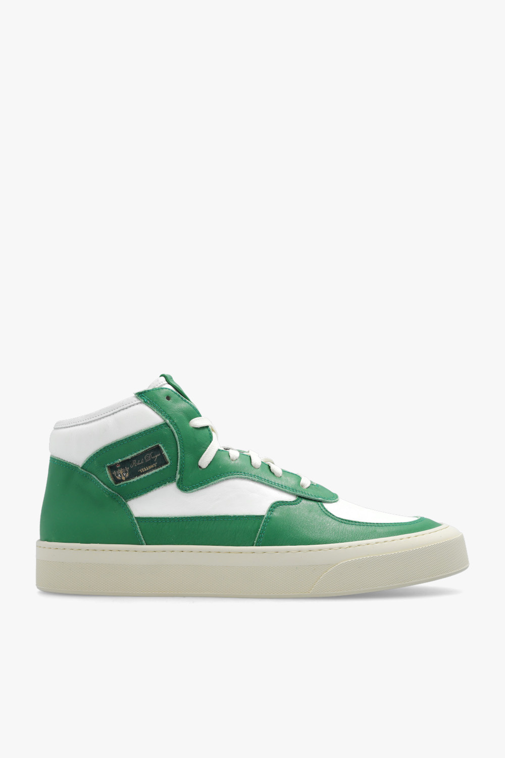 スニーカー RHUDE Men Sneakers RHSS23FO224894431293 RHUDE logo-lettering Sneakers | White | FARFETCH